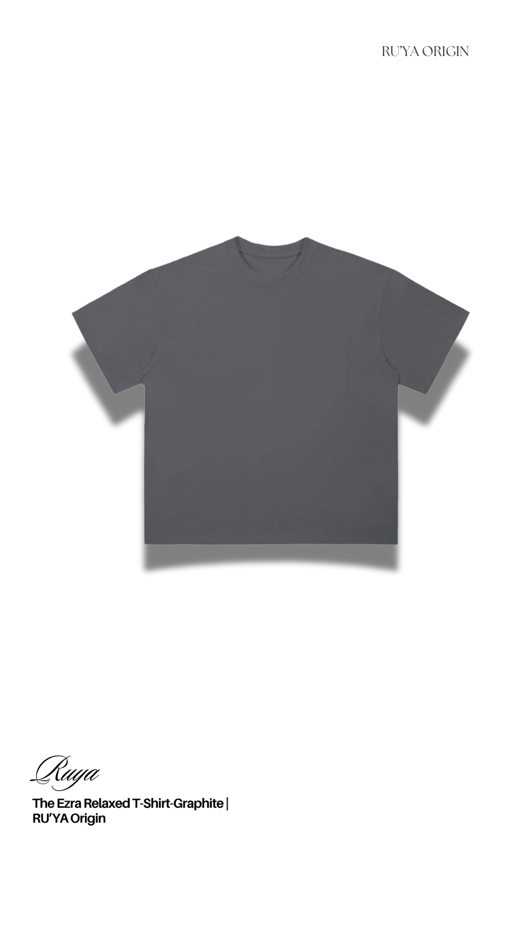 The Ezra Relaxed T-Shirt | RU’YA Origin