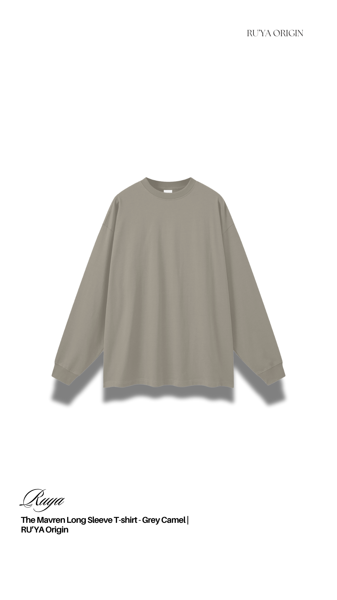 The Mavren Long Sleeve T-Shirt - White