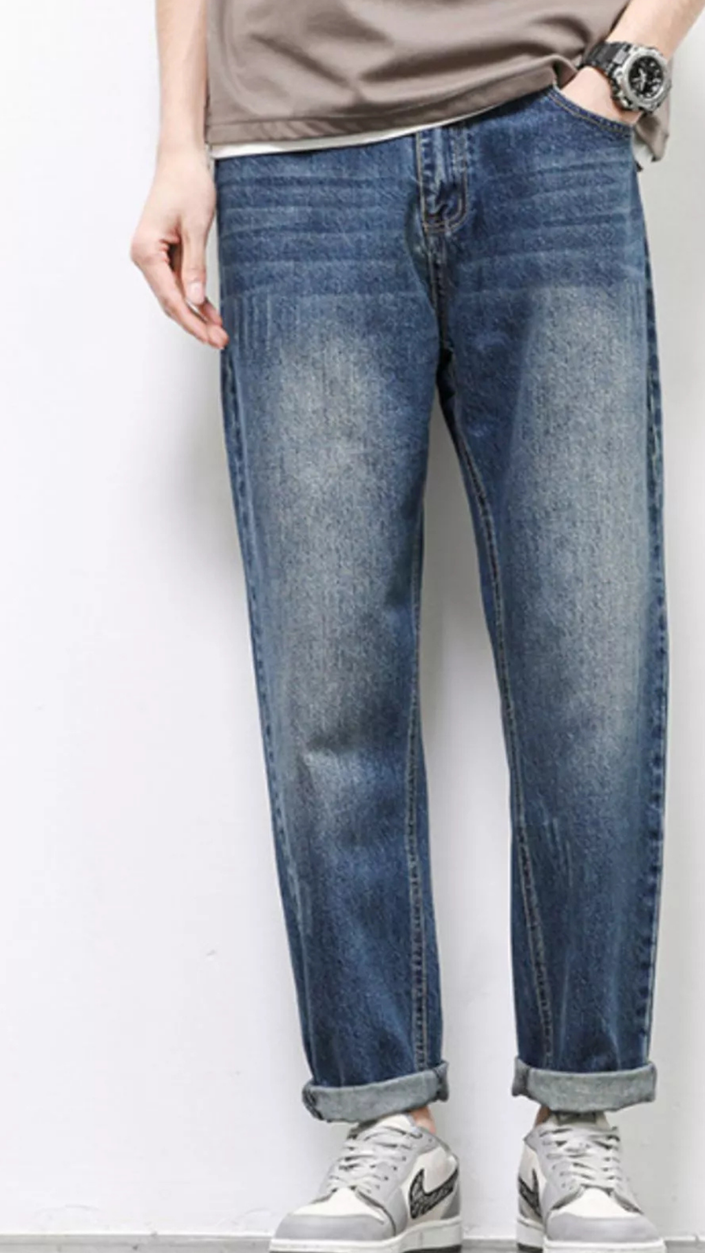 The Origin Relaxed Denim - Powder Blue