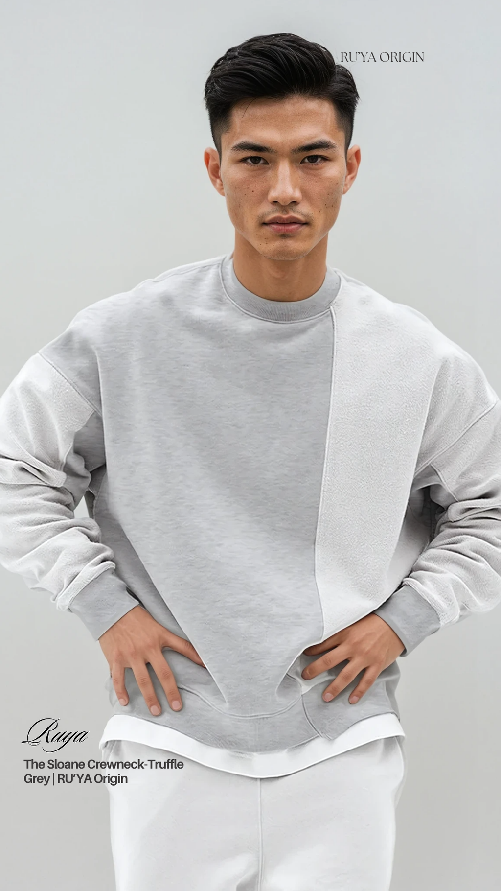 The Sloane Crewneck Sweater - Chocolate