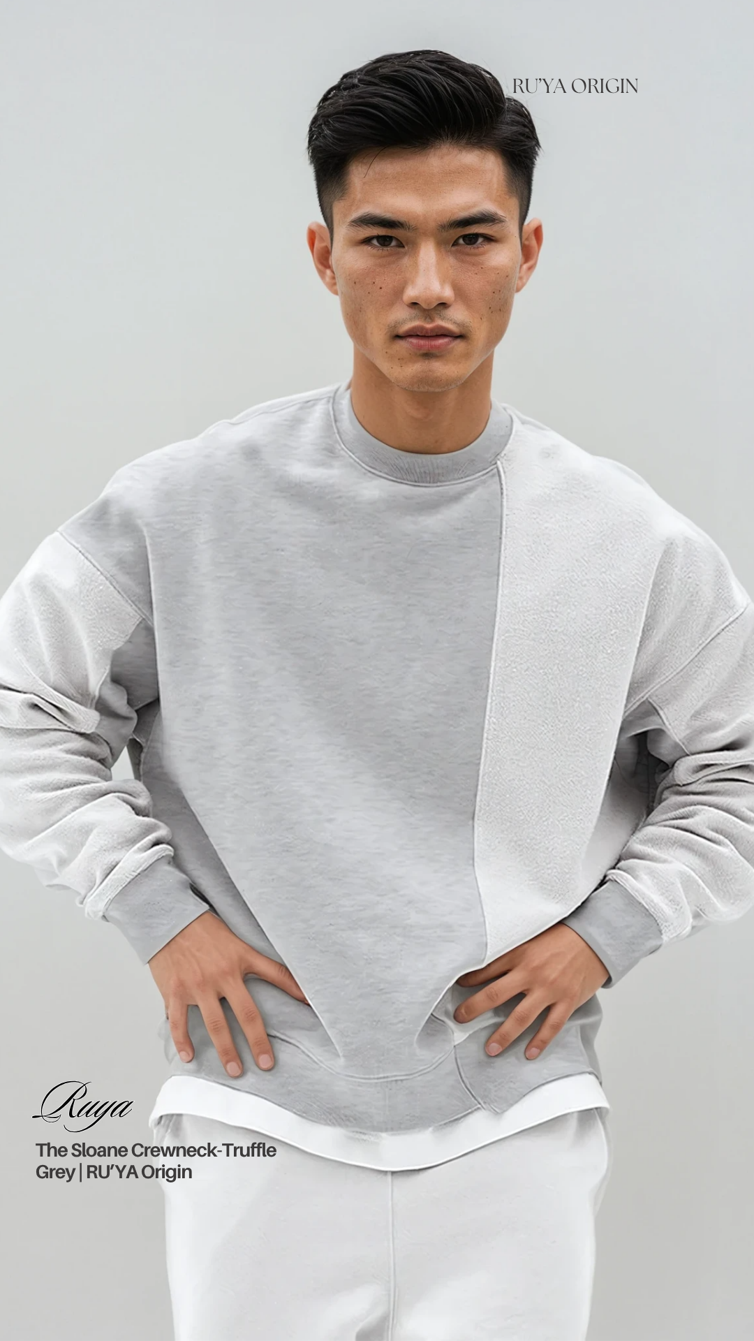 The Sloane Crewneck Sweater - Chocolate