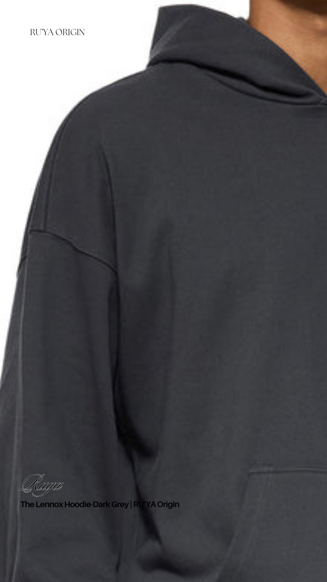 The Lennox Hoodie - Blackish Green