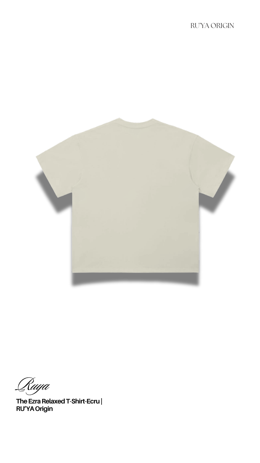 The Ezra Relaxed T-Shirt | RU’YA Origin