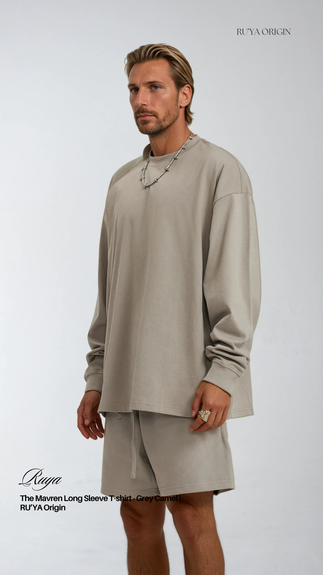 The Mavren Long Sleeve T-Shirt - White