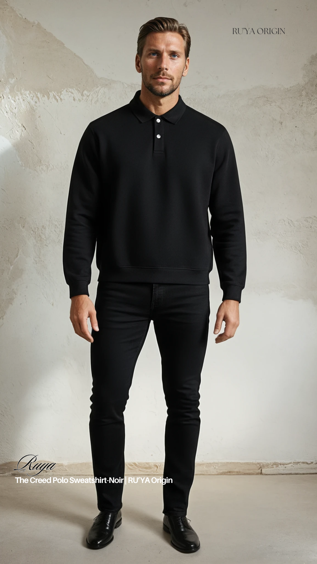 The Creed Polo Sweatshirt - Phantom Grey
