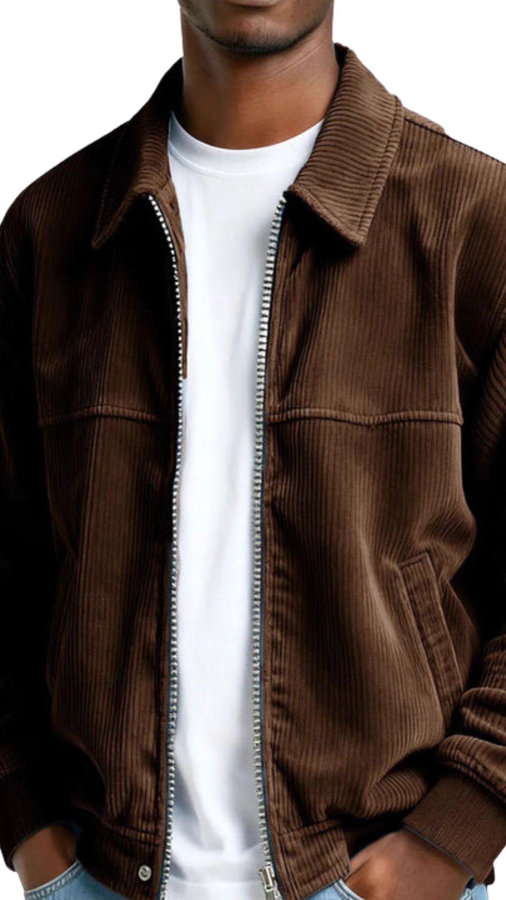 Corduroy Zip Jacket