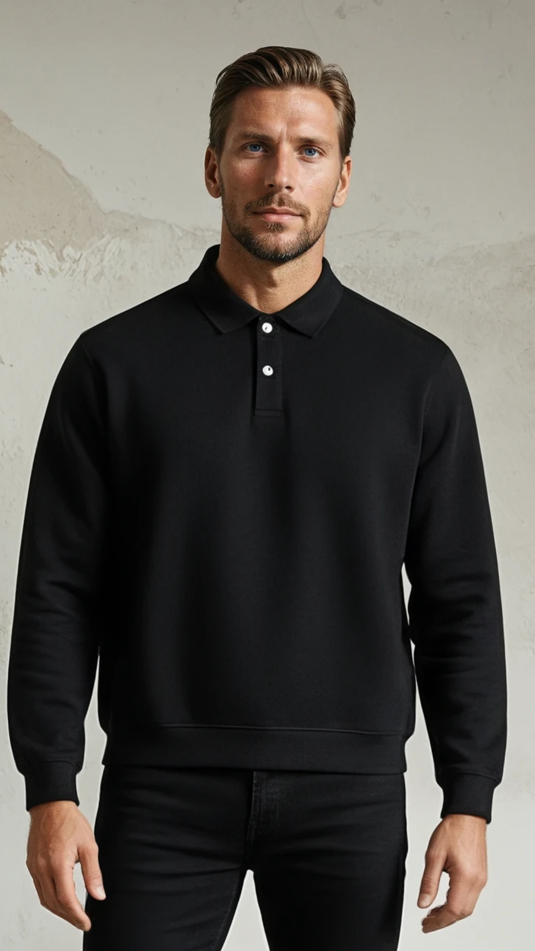 The Creed Polo Sweatshirt - Phantom Grey