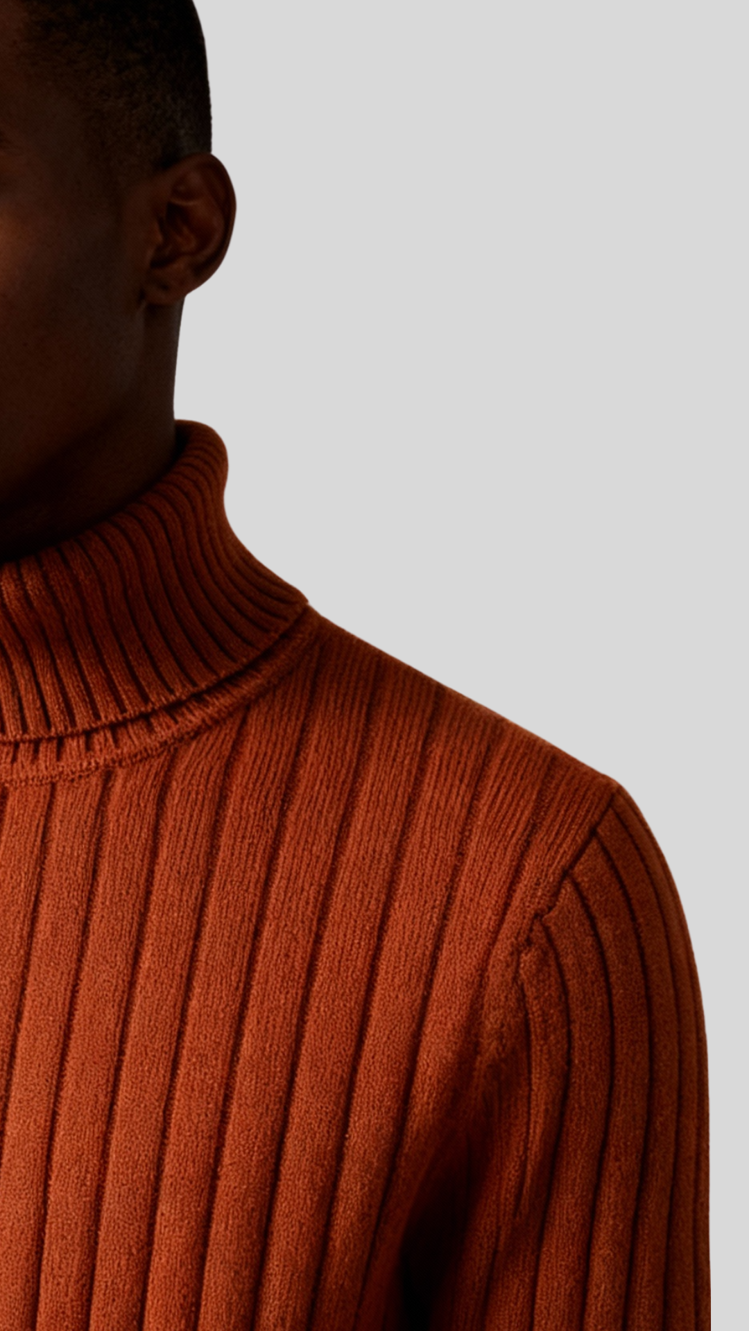 The Enzo Turtleneck - Ecru