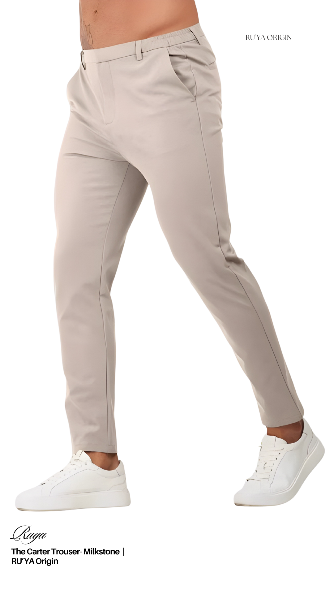 The Carter Trouser - Midnight Blue