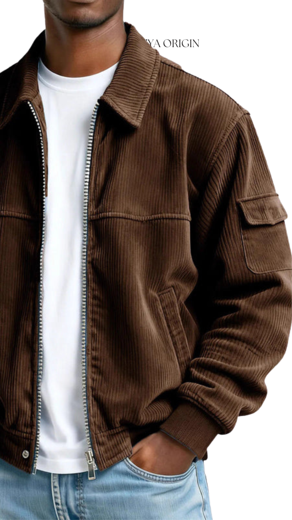 Corduroy Zip Jacket