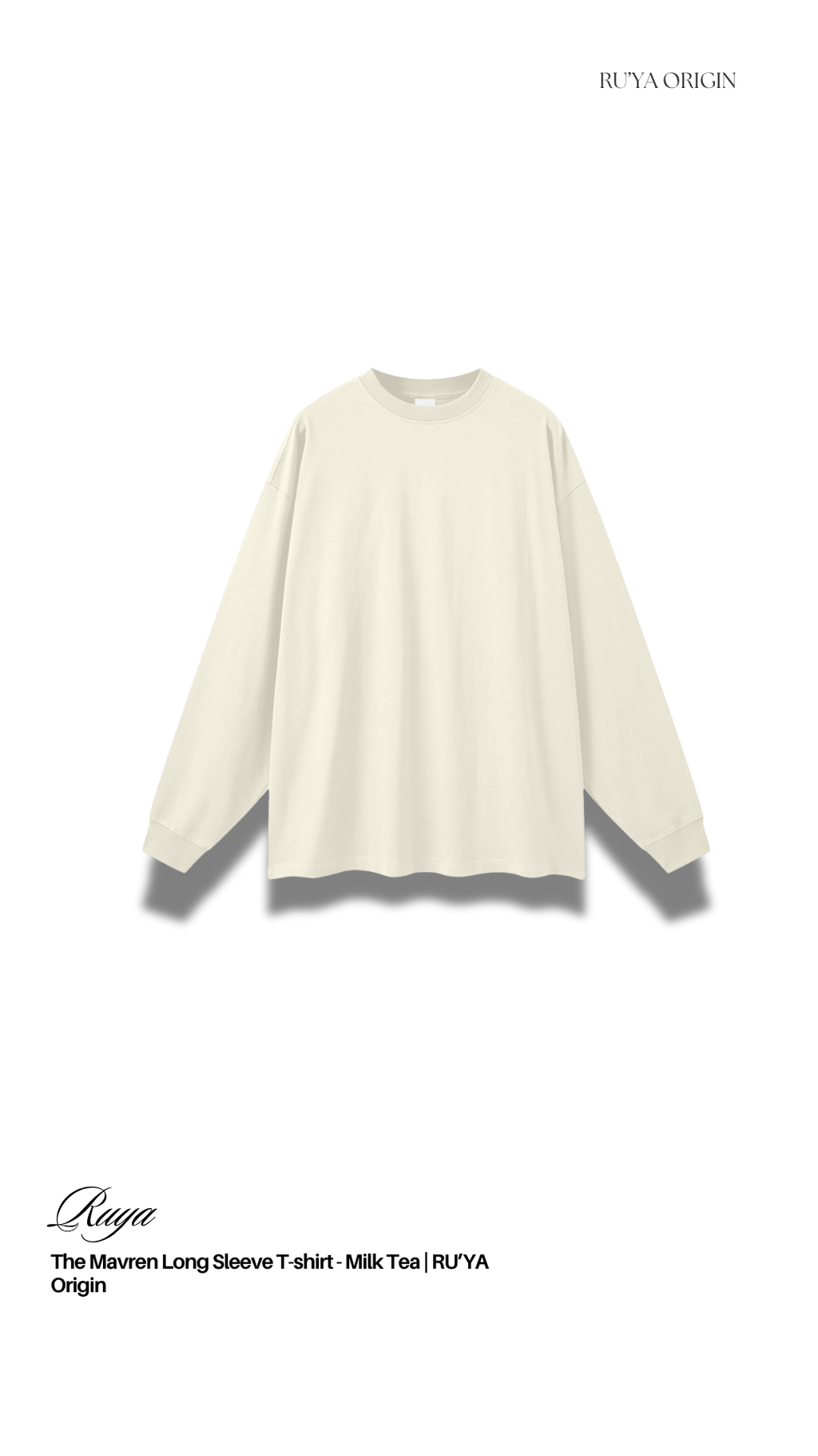 The Mavren Long Sleeve T-Shirt - White