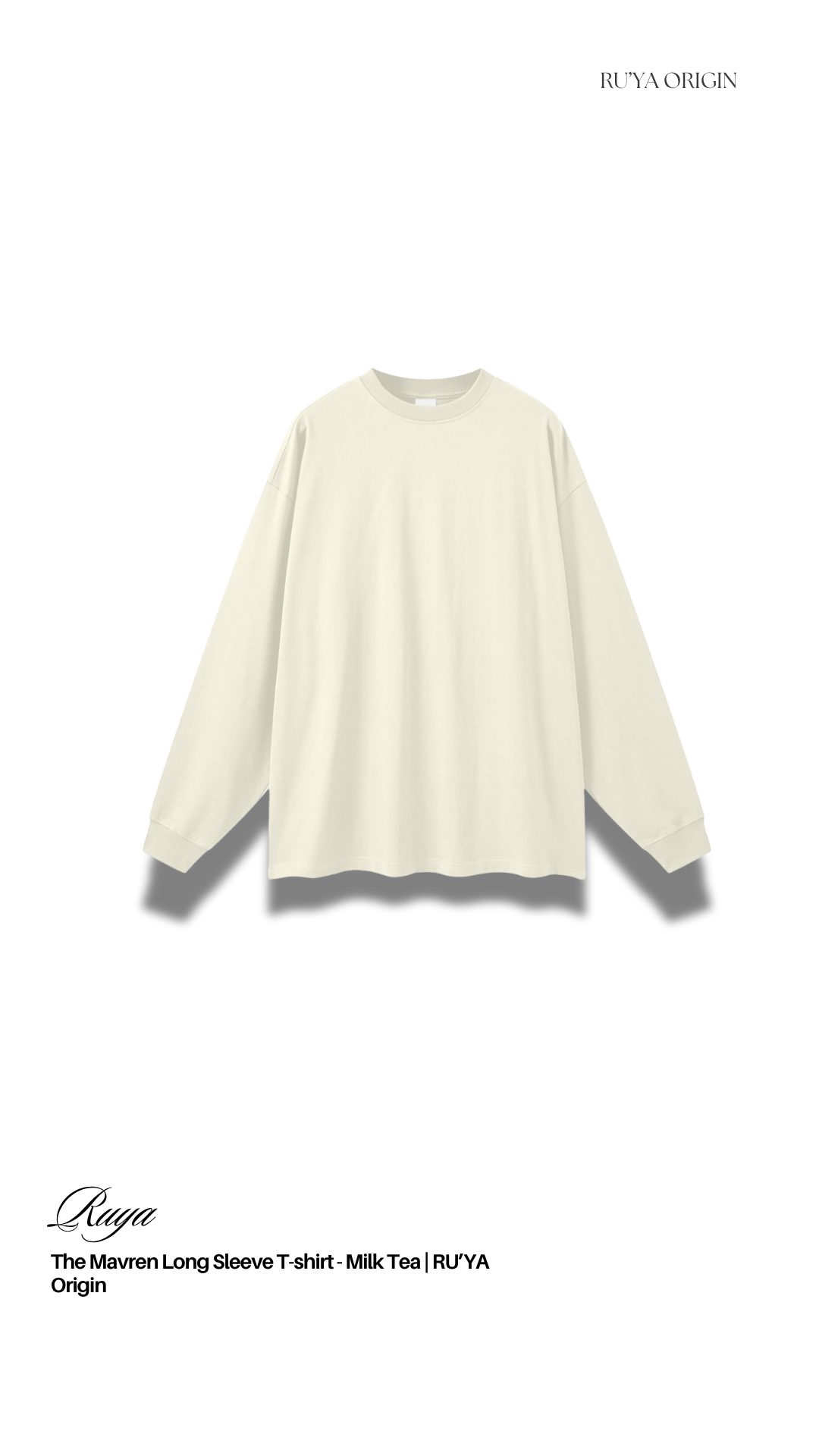 The Mavren Long Sleeve T-Shirt - White