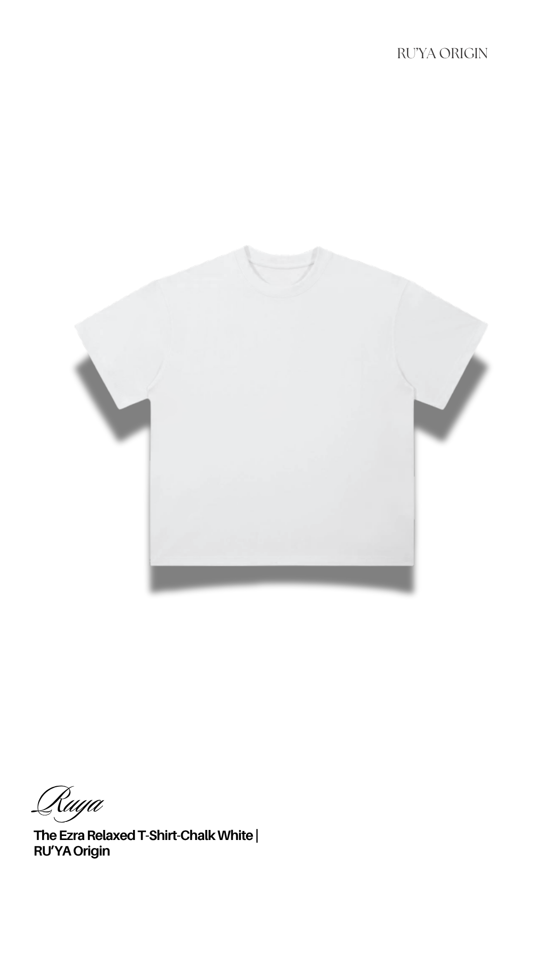 The Ezra Relaxed T-Shirt | RU’YA Origin