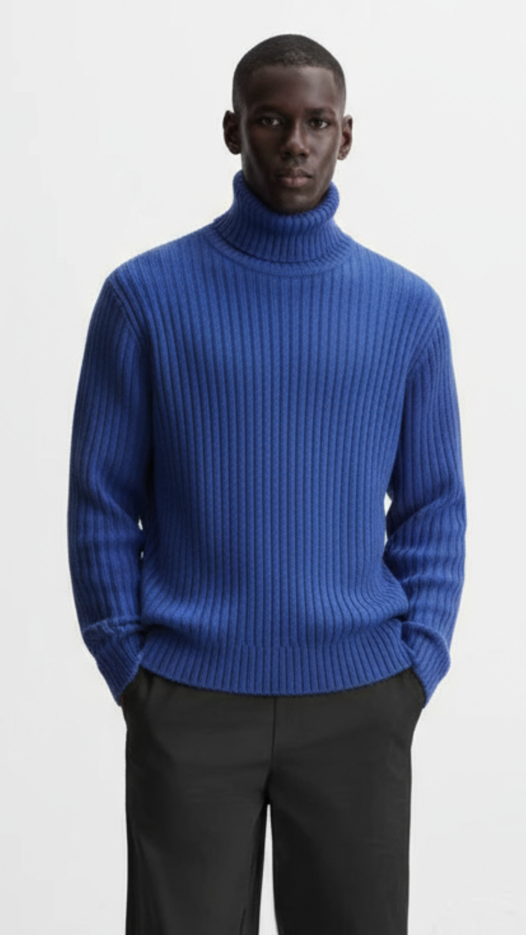 The Enzo Turtleneck - Ecru
