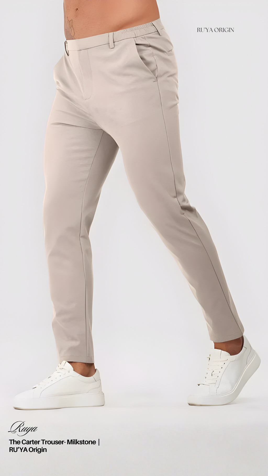 The Carter Trouser - Midnight Blue