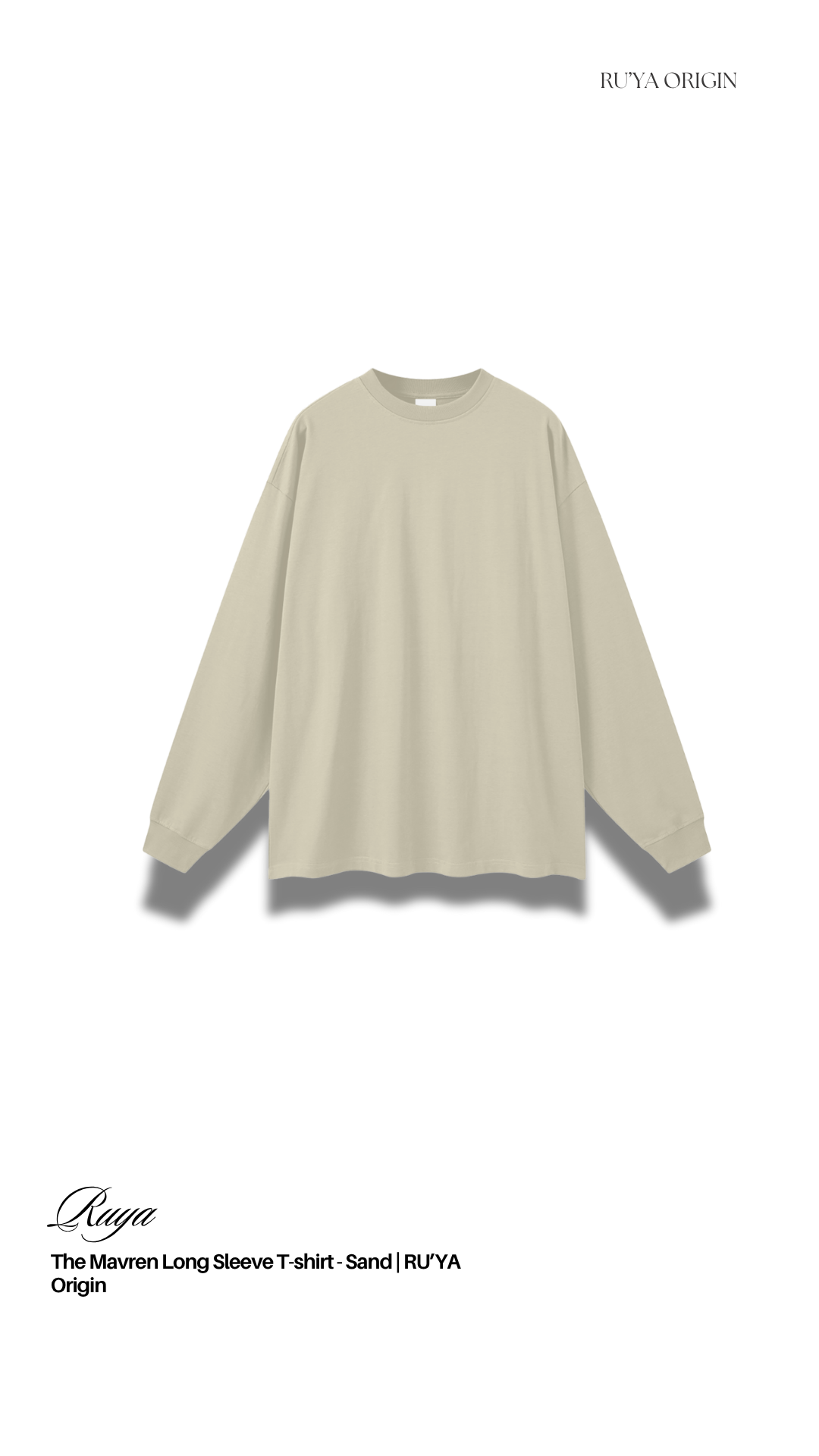 The Mavren Long Sleeve T-Shirt - White