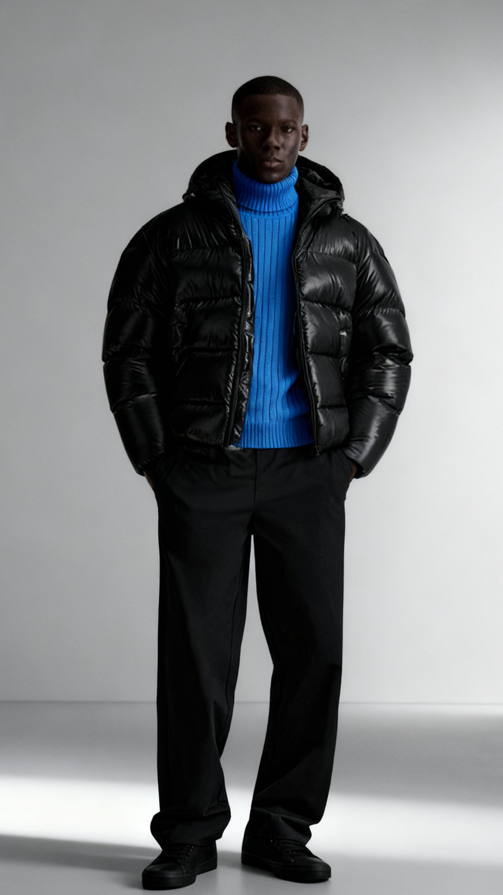 The Enzo Turtleneck - Ecru