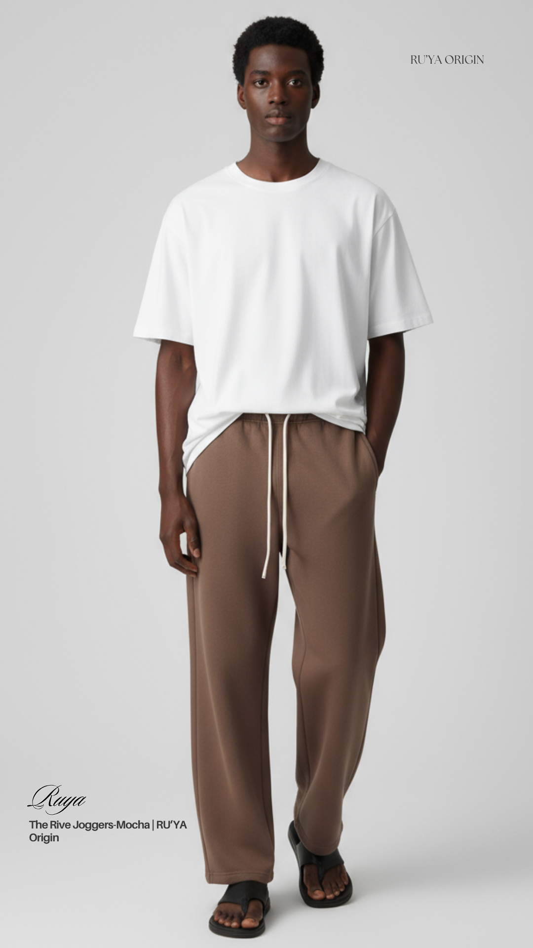 The Rive Joggers - Glacier Blue