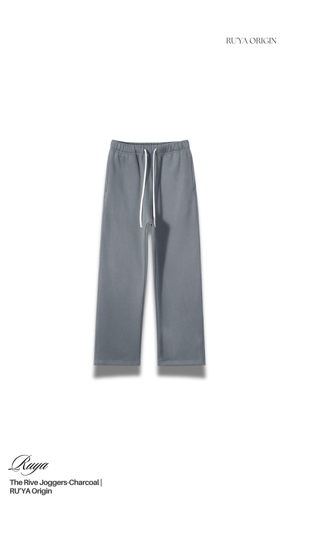 The Rive Joggers - Glacier Blue