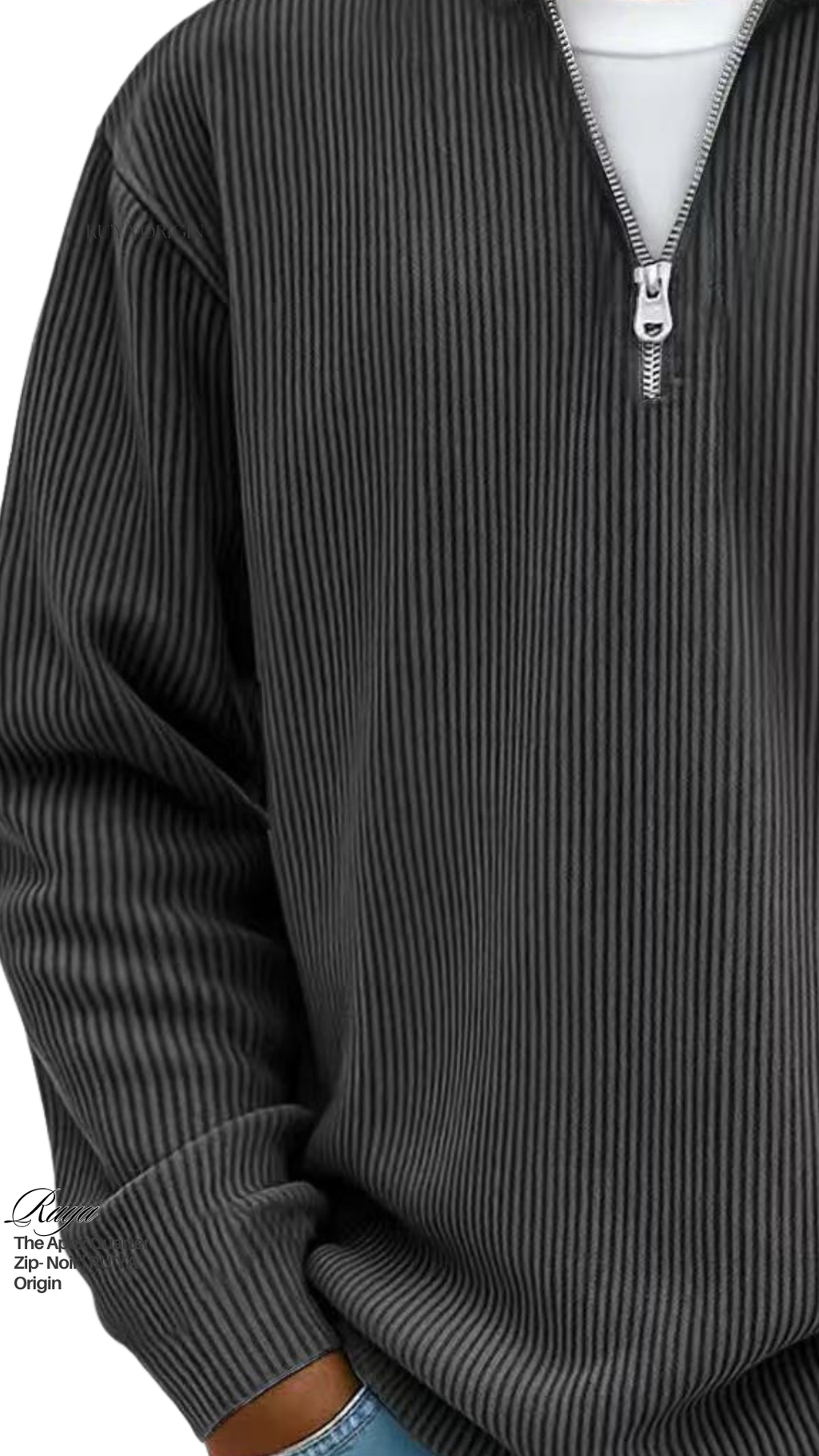 The Apex Quarter Zip - Midnight Blue