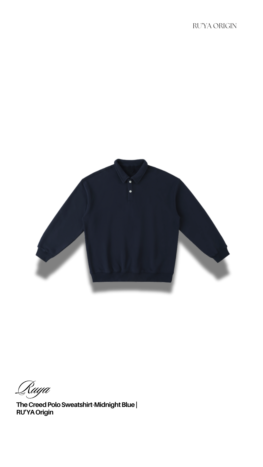 The Creed Polo Sweatshirt - Phantom Grey