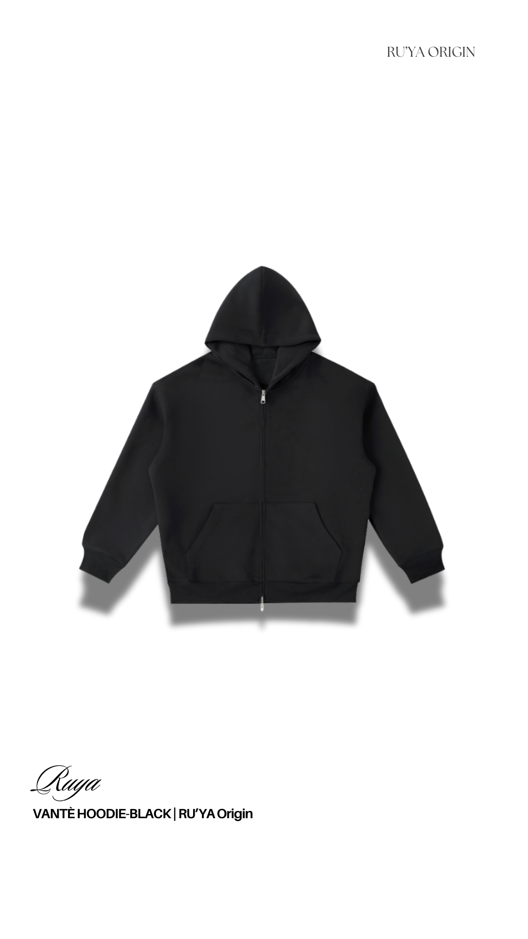 VANTÈ HOODIE - Black