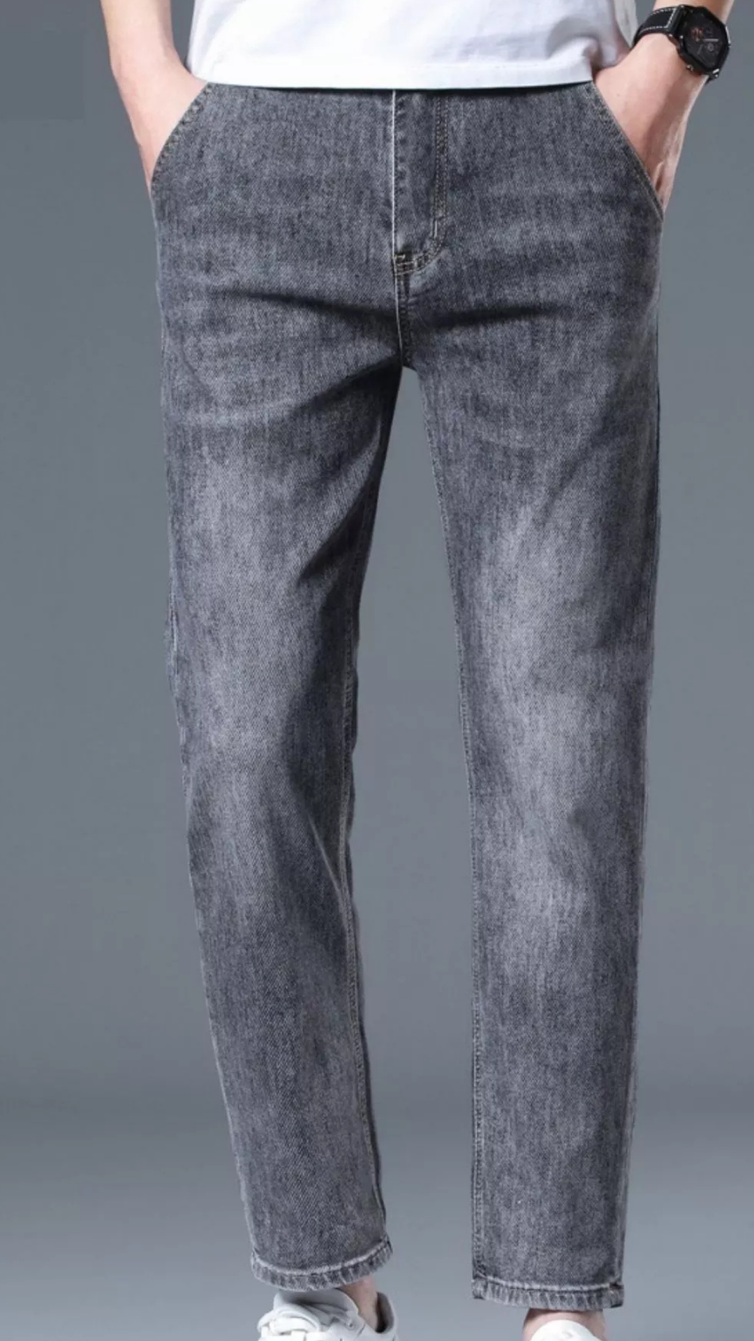 The Calder Straight Jean - Glacier Blue