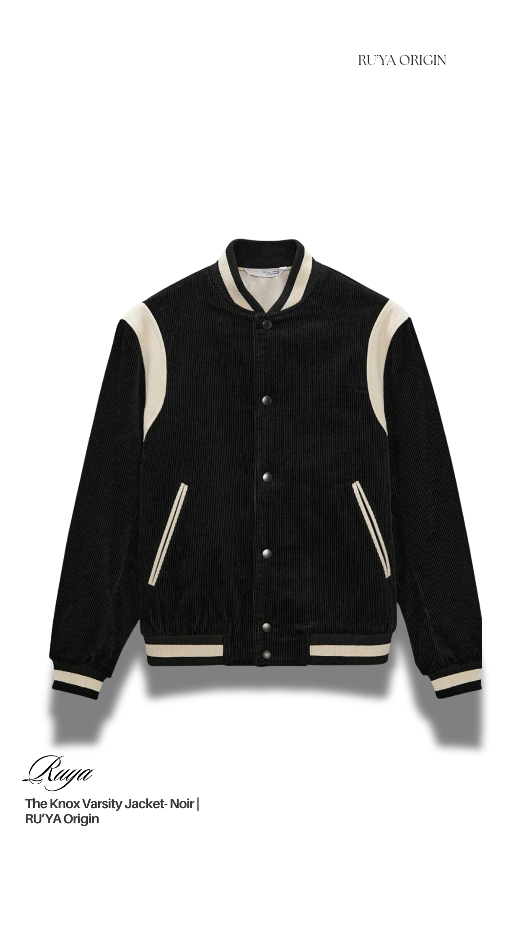 The Knox Varsity Jacket - Sea Blue