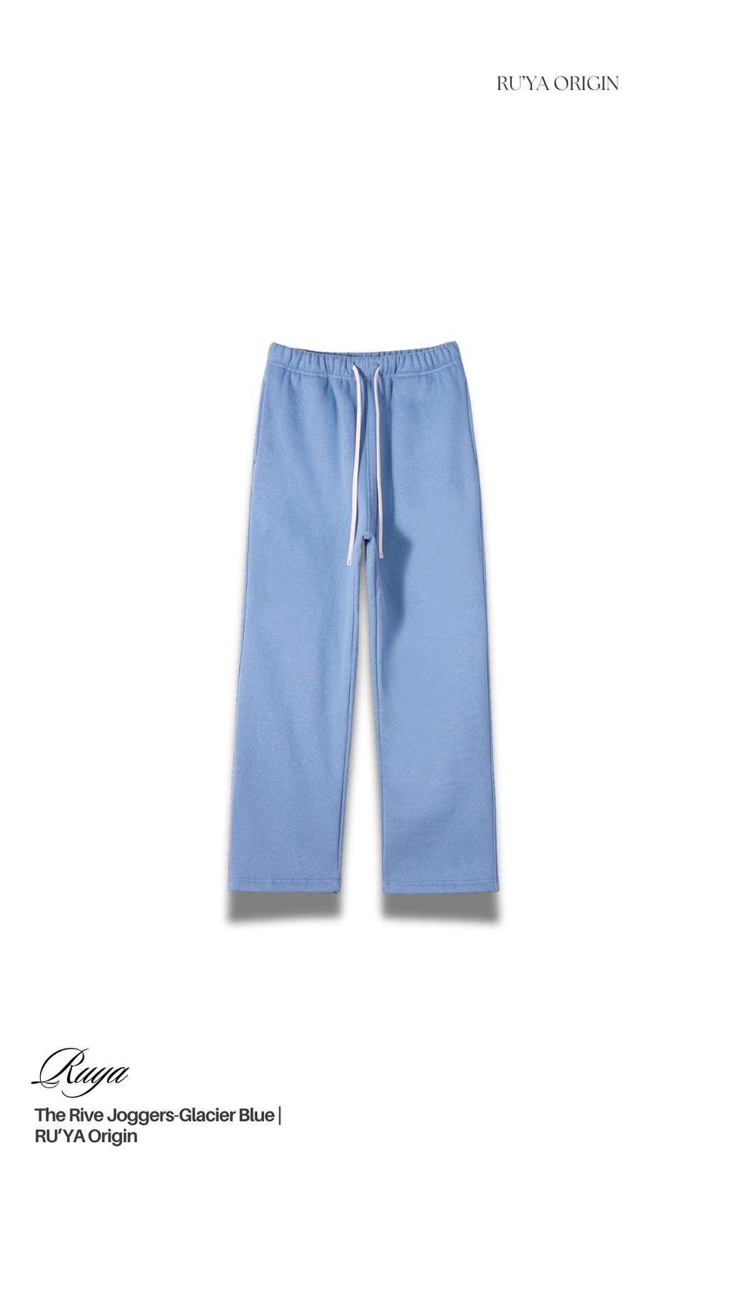 The Rive Joggers - Glacier Blue