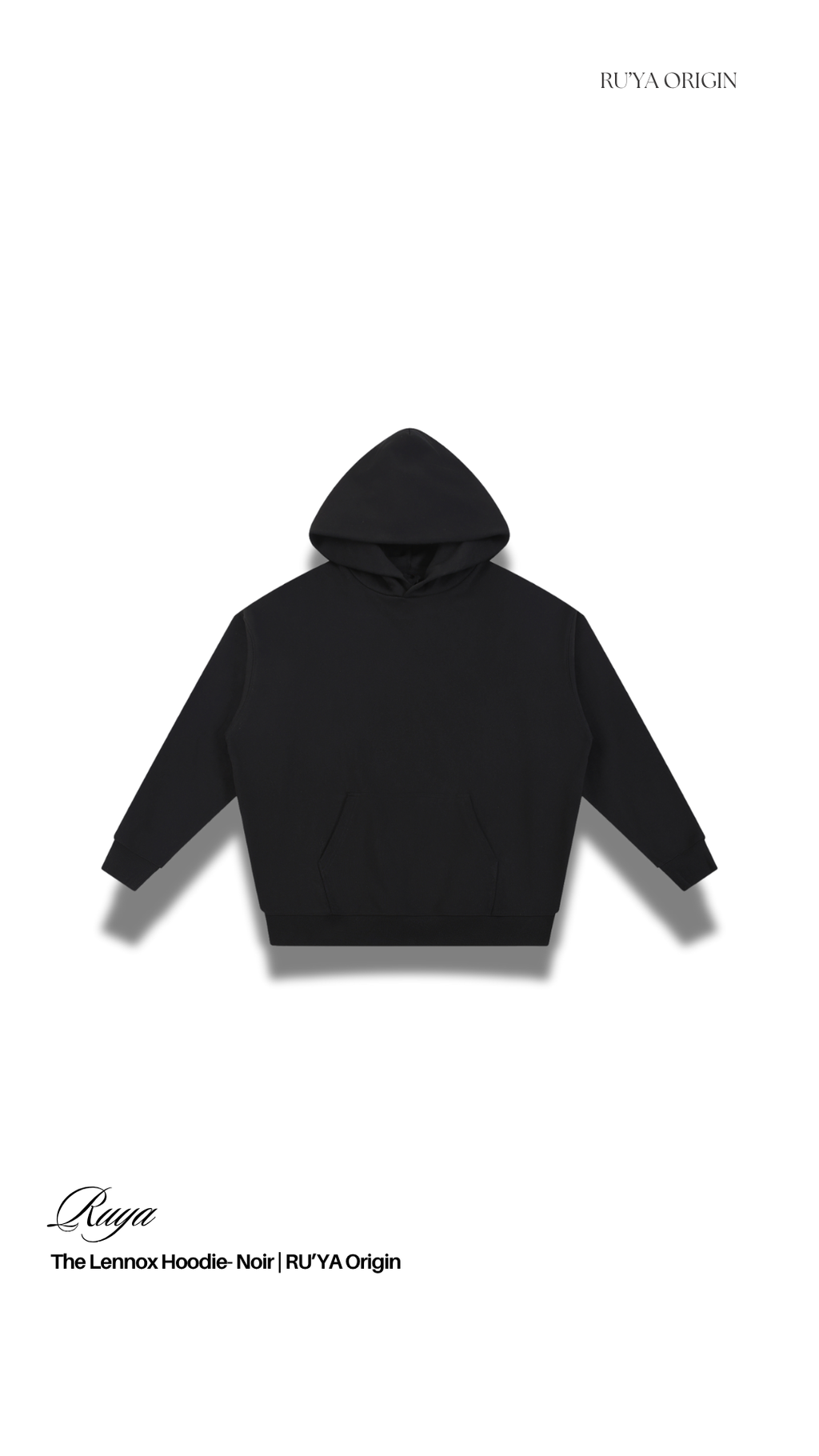 The Lennox Hoodie - Blackish Green