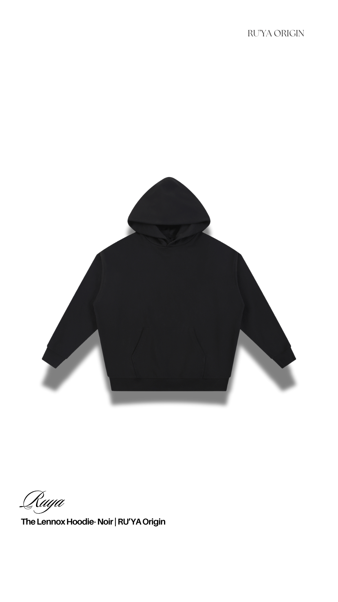 The Lennox Hoodie - Blackish Green