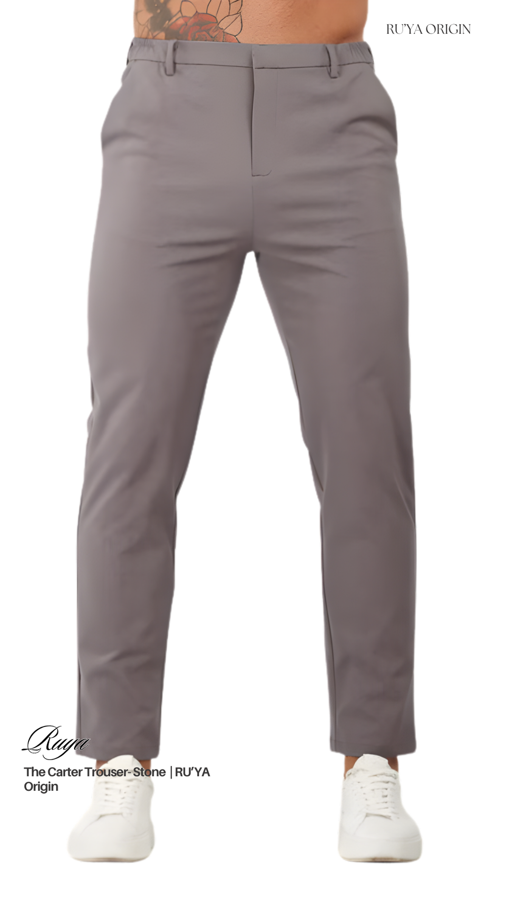 The Carter Trouser - Midnight Blue