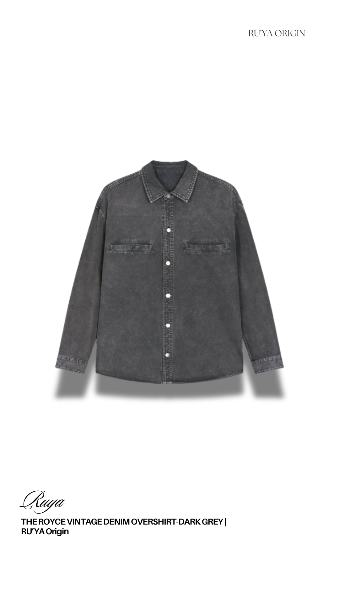 THE ROYCE VINTAGE DENIM OVERSHIRT