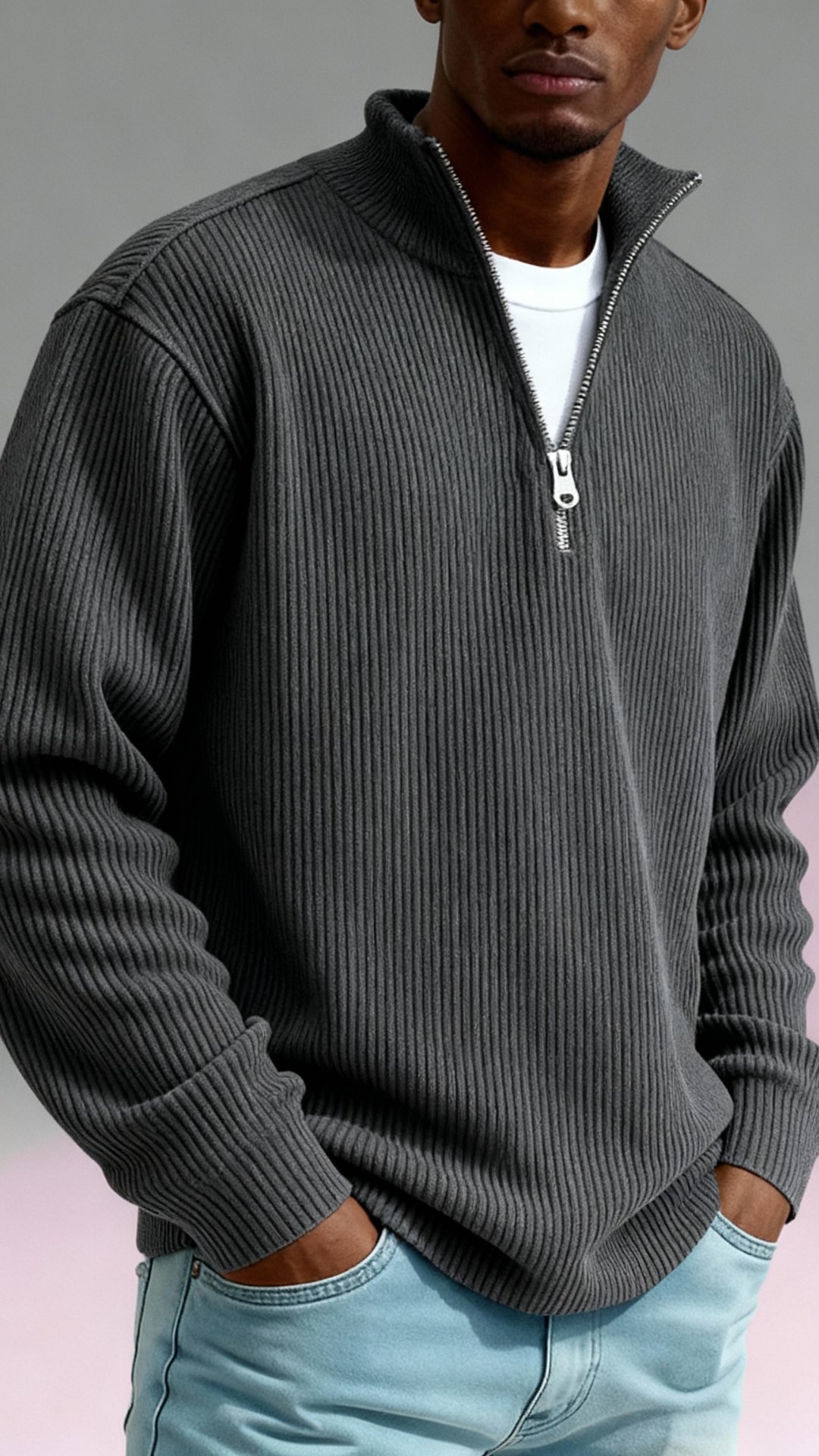 The Apex Quarter Zip - Shadow Olive