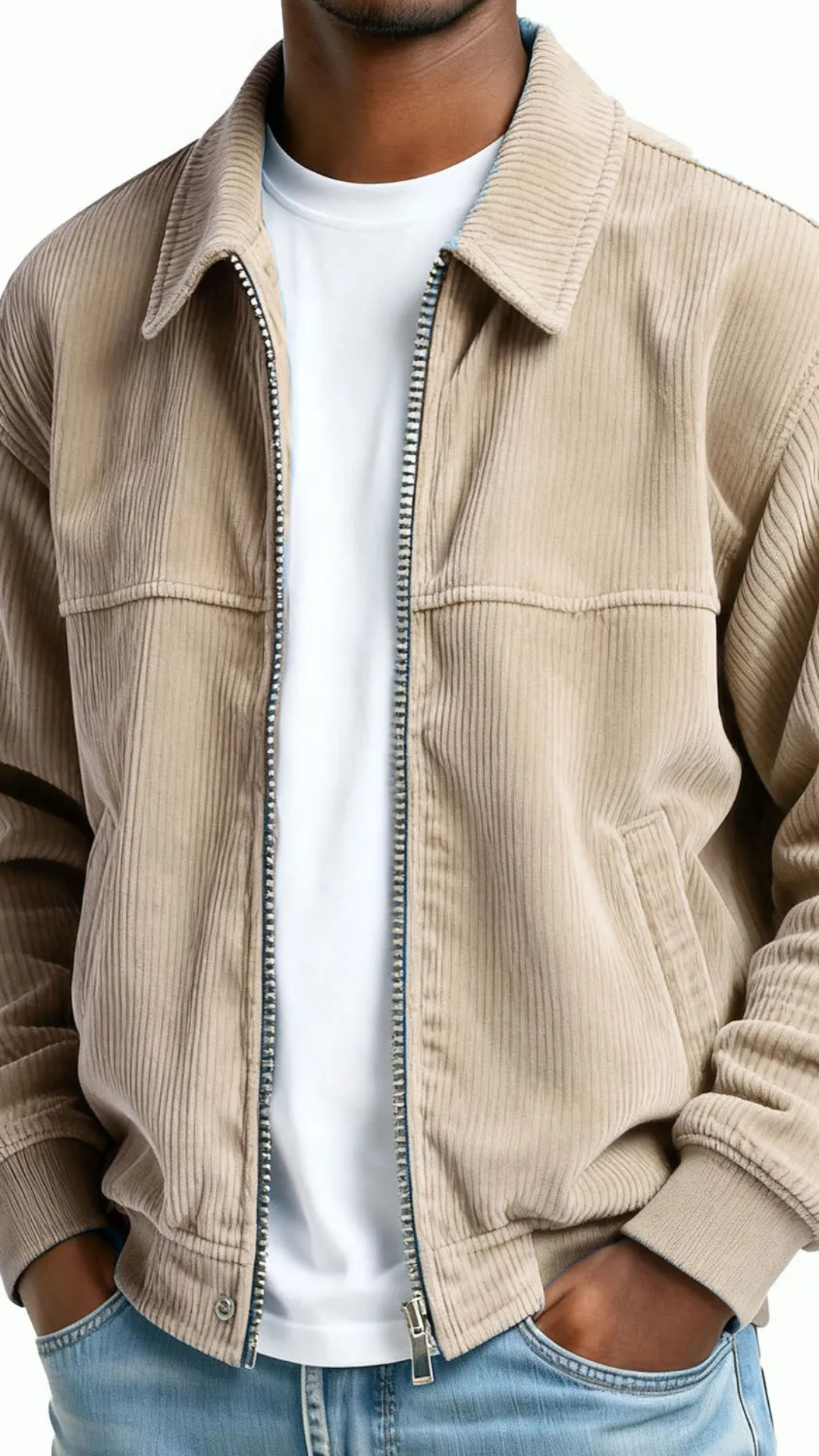 Corduroy Zip Jacket