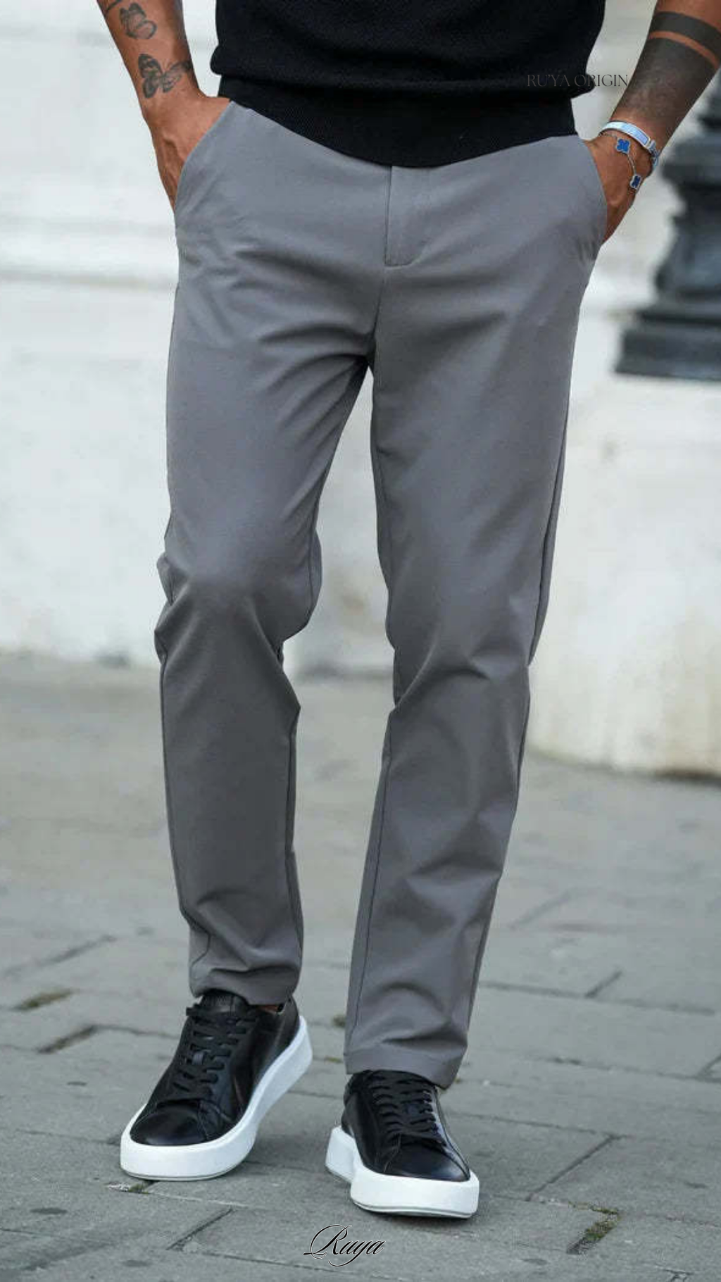 The Carter Trouser - Midnight Blue