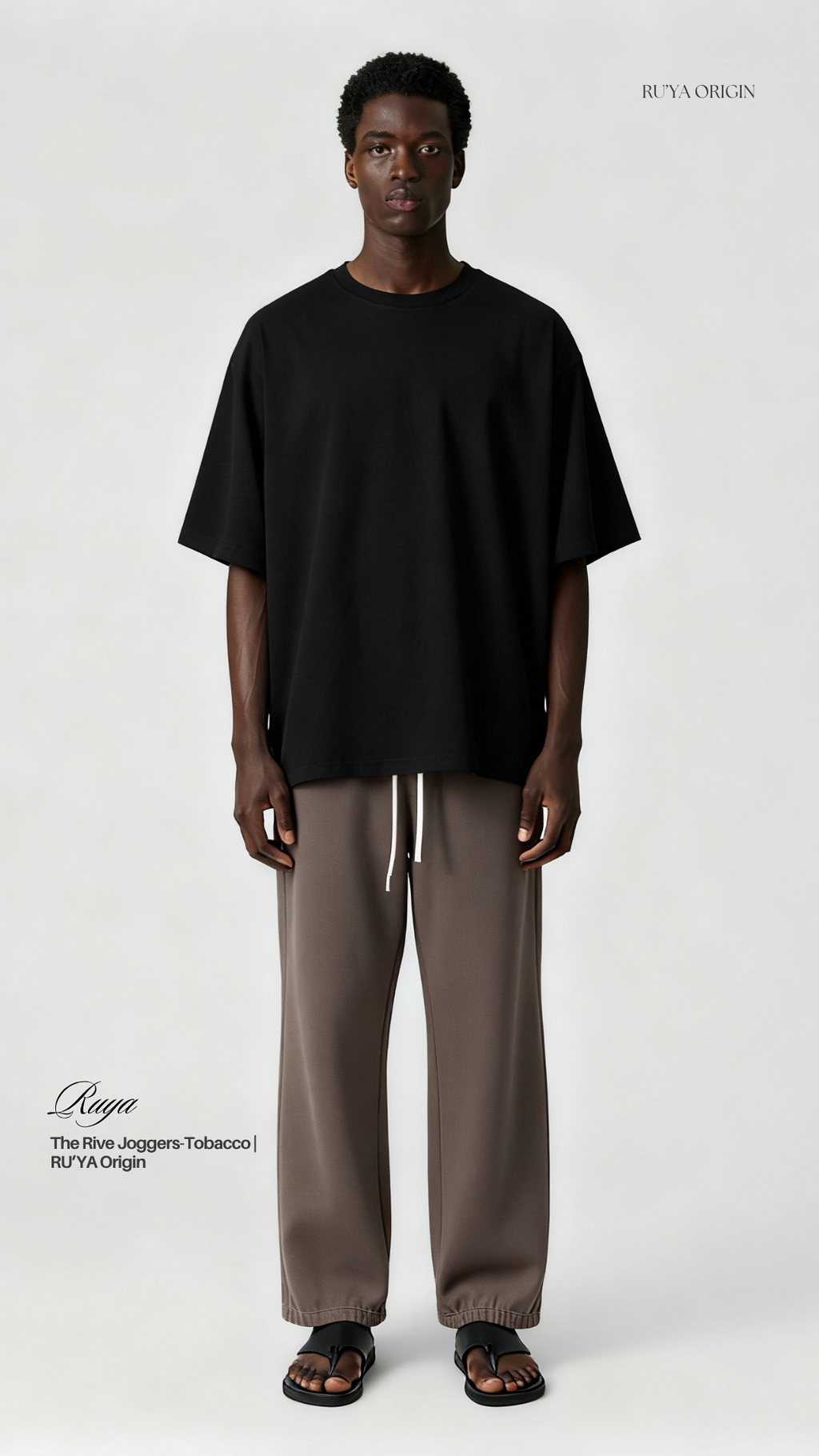 The Rive Joggers - Glacier Blue