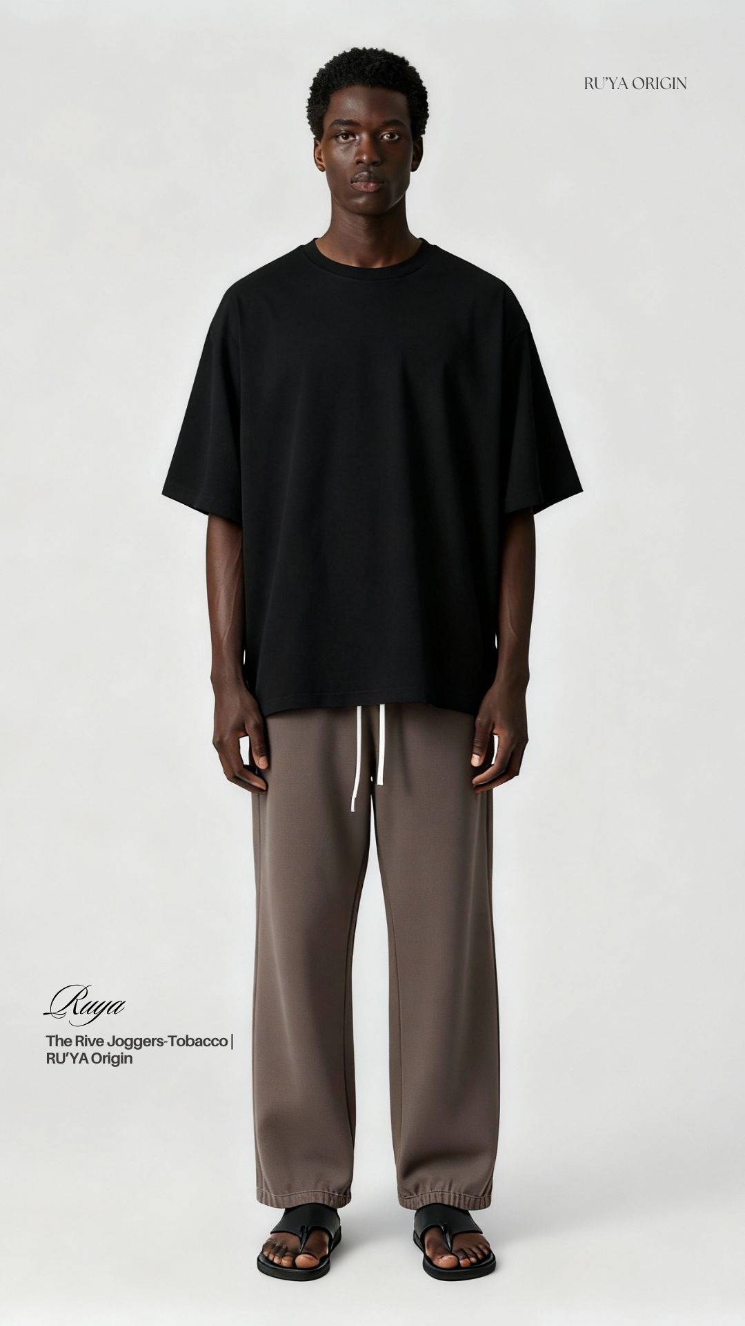 The Rive Joggers - Glacier Blue