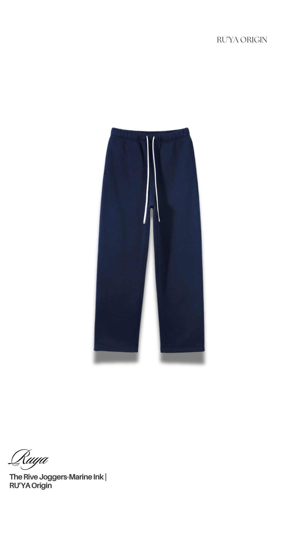 The Rive Joggers - Glacier Blue