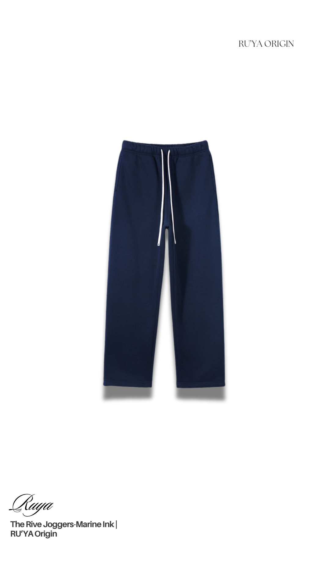 The Rive Joggers - Glacier Blue