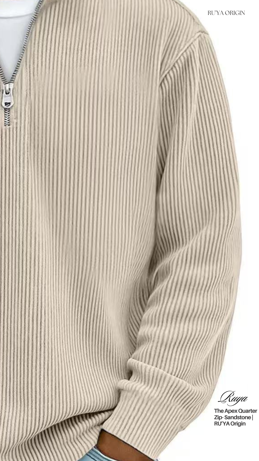 The Apex Quarter Zip - Midnight Blue