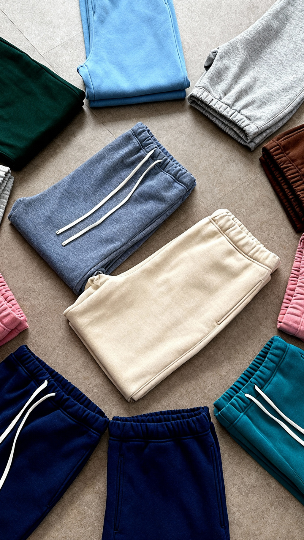 The Rive Joggers - Glacier Blue