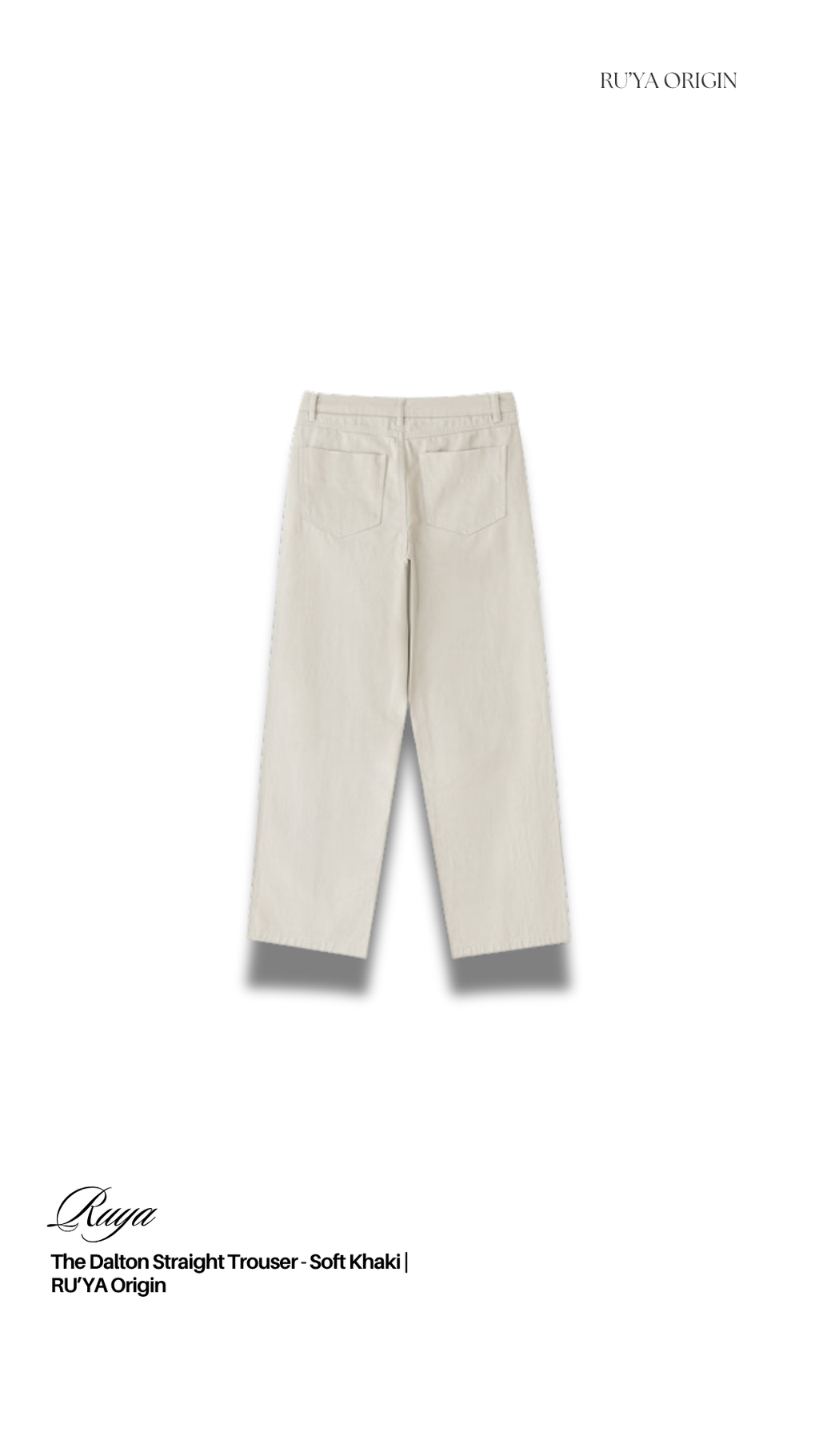 The Dalton Straight Trouser - Soft Mocha