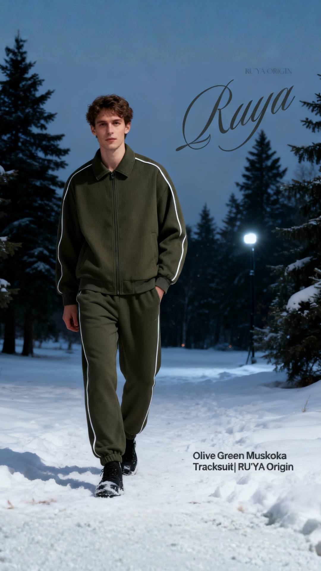 Muskoka Two-Piece Tracksuit- Maison White