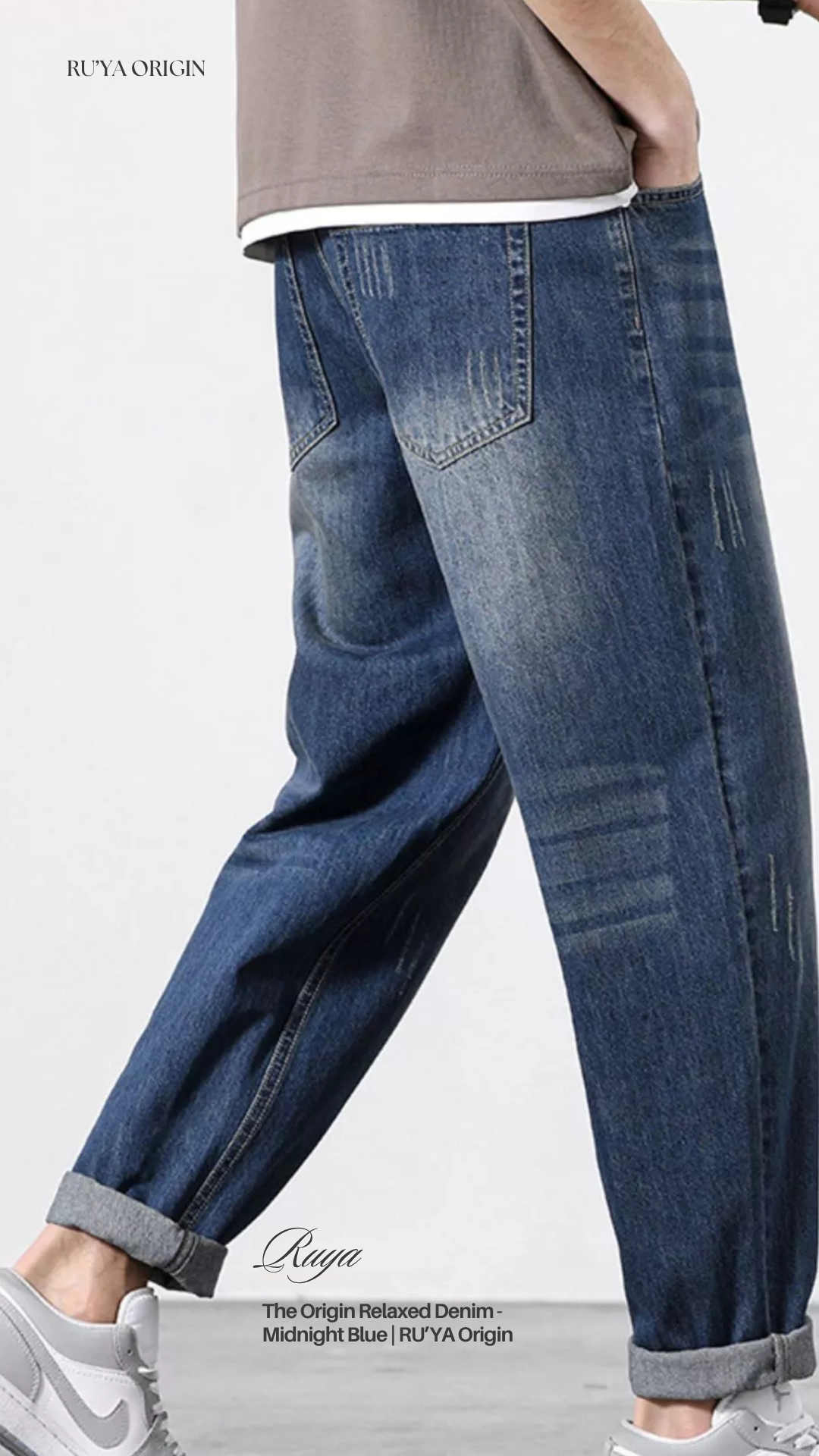 The Origin Relaxed Denim - Nostalgic Blue