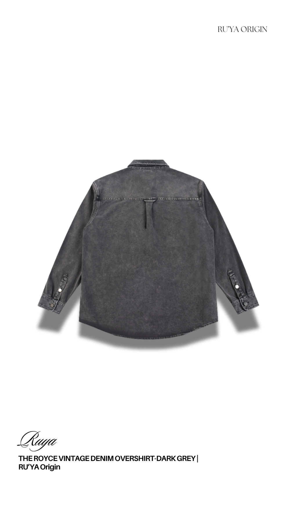 THE ROYCE VINTAGE DENIM OVERSHIRT