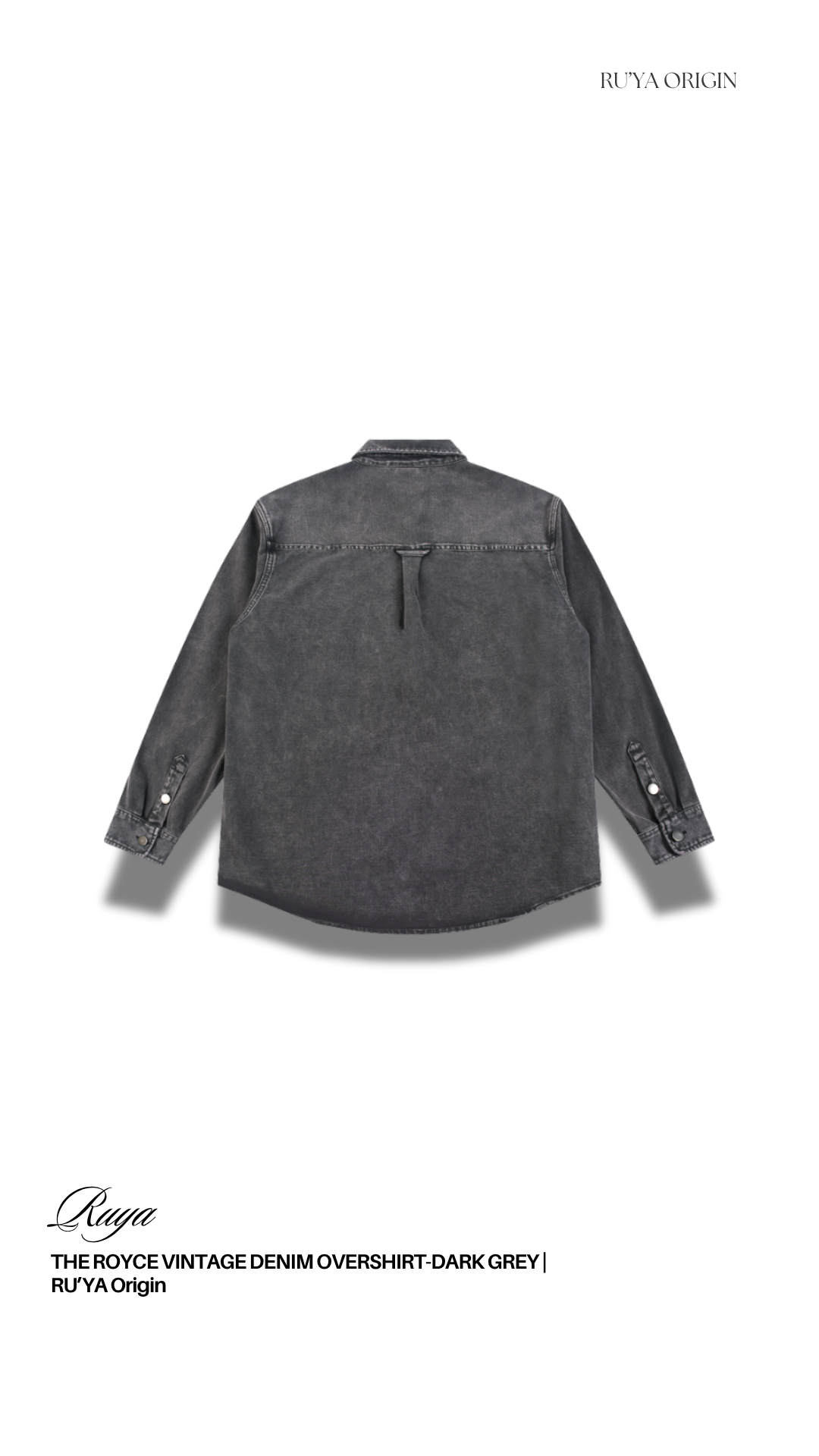 THE ROYCE VINTAGE DENIM OVERSHIRT