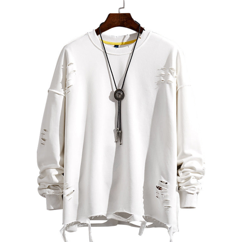 The Nox Sweater- Pearl White