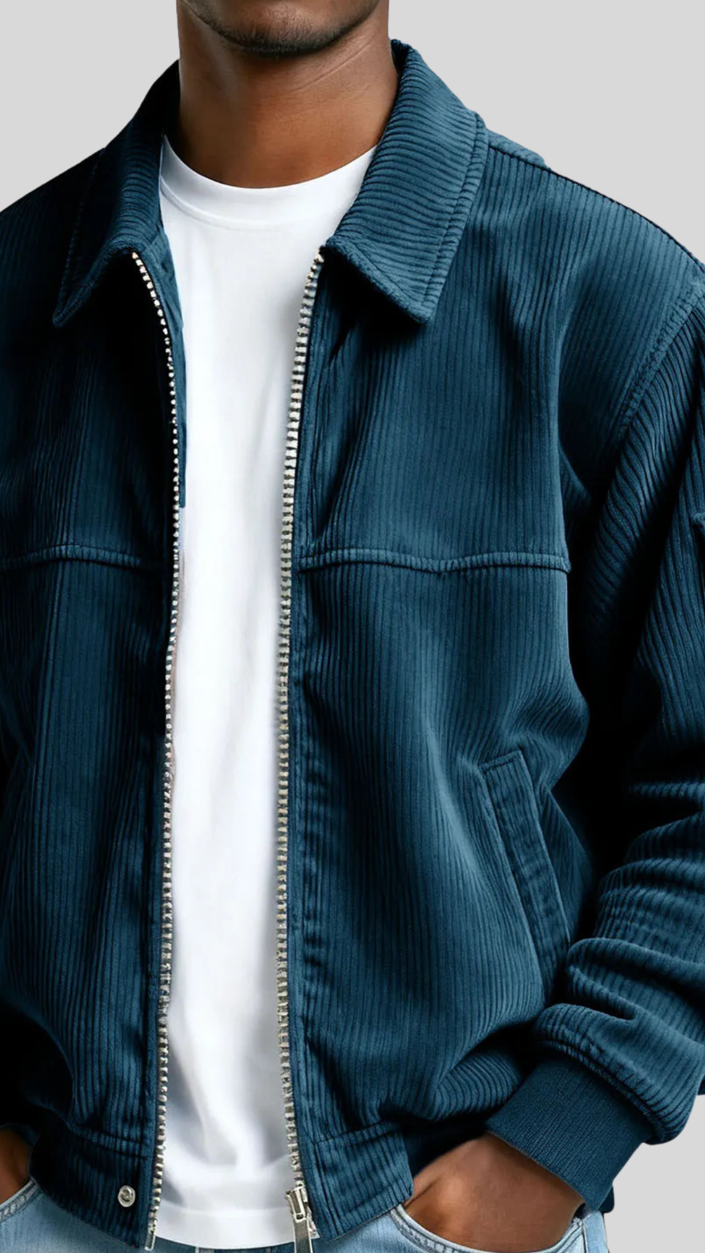 Corduroy Zip Jacket