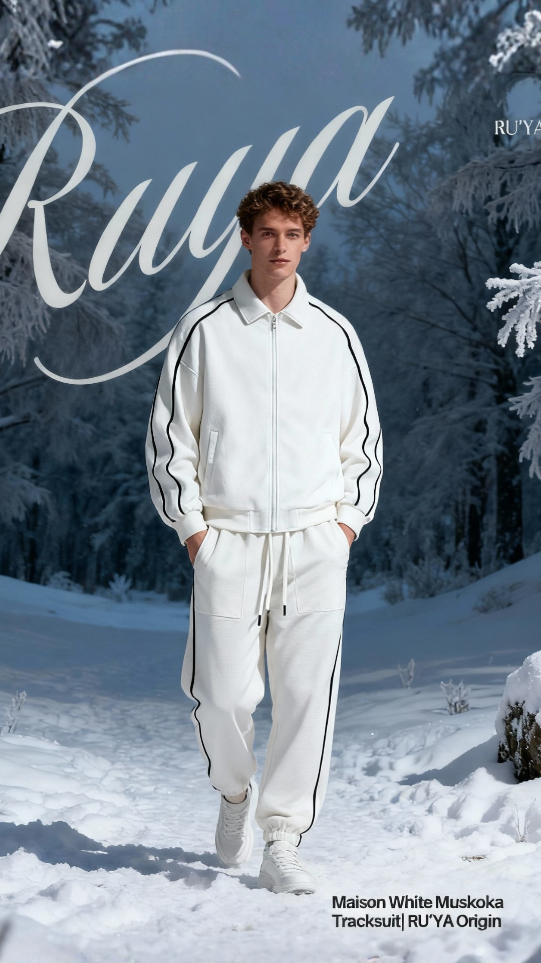 Muskoka Two-Piece Tracksuit- Maison White